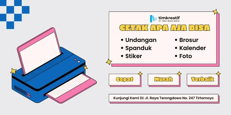 Jasa Digital Printing - PT Tirta Indah Media