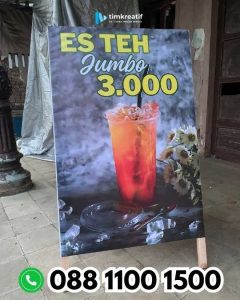 Banner Promo Segitiga Murah Malang - Es Teh Jumbo