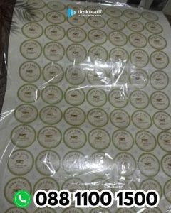 Cetak Stiker Label Malang Murah