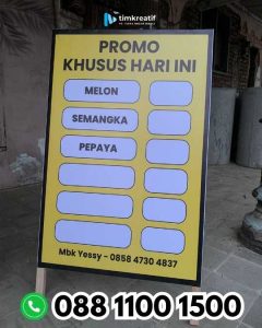 Banner Promo Segitiga Murah Malang - Grosir Buah