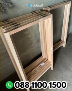 Banner Promo Segitiga Murah Malang - Bahan Kayu
