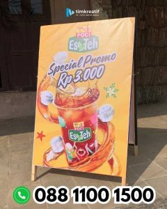 Banner Promo Segitiga Murah Malang - Es Teh Poci