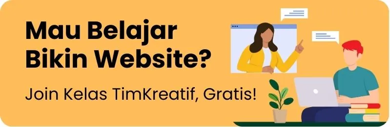 Belajar Bikin Website Bareng TIM KREATIF