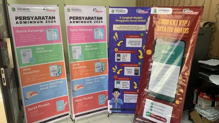 Cetak Standing Banner Y Banner Murah Malang